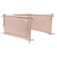 Бортик для кроватки Jollein 004-895-67065 Боковая защита детской кроватки Grain Knit Wild Rose, 180x30 cm
