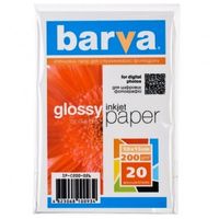 A6 200g 20p Glossy Inkjet Photo Paper Barva