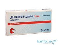 Cinarizina comp. 25mg N50 Sopharma