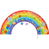 Puzzle Viga 44642 Busyboard (de perete) "Curcubeu"
