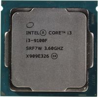 CPU Intel Core i3-9100F 3.6-4.2GHz