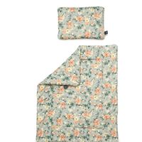 Set așternut pătură + pernă LaMillou Organic Jersey | Blooming Boutique