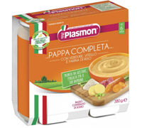 Plasmon Пюре с телятиной, овощами и рисом (6+ мес) 2 х 190 г