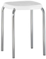 Стул Nowystyl Boom chrome K01 White