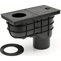 Аксессуар для дома Hydro S 0111729 NEGRU, DN 110, A15 Colector pluvial cu ieșire verticală