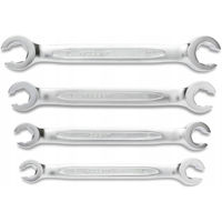 Cheie fixă Hoegert Set de chei inelare semideschise 8-17mm CrV 4buc HT1W730