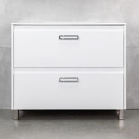 Шкаф под умывальник Bayro Montana Allegro 1000 белый мат