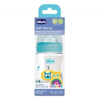 Бутылочка пластиковая Chicco с силиконовой соской, 150 ml Boy