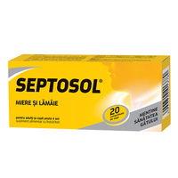 Septosol cu miere si lamie Herbaflu comp. N20