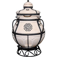 Ceaun grătar Amphora Tandoors Tandoor Aladin Mini cu capac rapatabil-rotativ complect (CG00417)