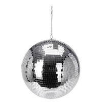 Decor de Crăciun și Anul Nou Promstore 36838 Glob pentru brad Disco, argintiu, 500mm
