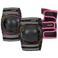 Защитное снаряжение Powerslide 880331 Playlife Joker Yellow Tri-Pack Size M