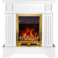 Камин электрический ArtFlame Marina extra & Gala gold