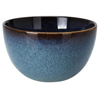 Салатница Promstore 52443 din ceramică 14cm, 660ml, Reactiv Glaze, Blue
