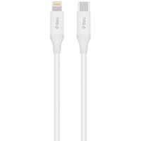 Cablu telefon mobil ttec 2DK40B Cable Type-C to Lightning PD 20W (1.5m), White