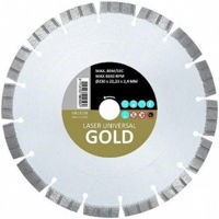 Disc de tăiere Hitachi-Hikoki Disc diamantat segmentat 230*22,23*12mm Hitachi Gold Laser (CEG2303012)