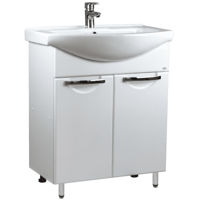 Dulap pentru lavoar Mashtab 11609 Delfin cu 2 usi 55cm Alb