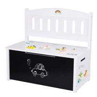 Набор детской мебели Tooky Toy 74701 cutie din lemn pentru stocarea jucariilor 2 in 1 TK366