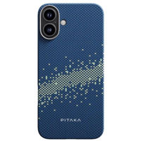 Чехол для смартфона Pitaka Tactile Woven case for iPhone 16 Milky way galaxy (KI1601MYG)