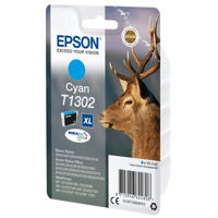 Ink Cartridge Epson Singlepack T1302 DURABrite Ultra Ink, Cyan, C13T13024012