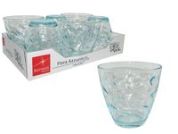 Набор стаканов для воды Flora Acqua 6шт, 260ml, голубые