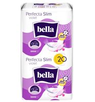 Absorbante zile critice Bella Perfecta Slim Violet, 20 buc.
