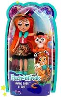 Кукла Enchantimals Тигрица Тэнзи с питомцем, код FRH39