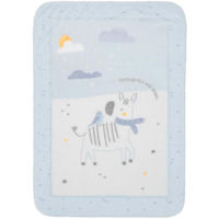 Комплект подушек и одеял Kikka Boo 31103020150 Paturica super moale Stripy Friends, 110/140 cm