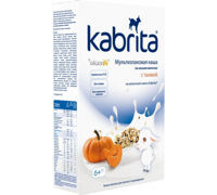 Terci 7 cereale cu bostan si lapte de capra Kabrita (6+ luni) 180 g