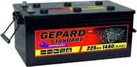 Автомобильный аккумулятор Gepard Standart 225 AH 1450A (515x275x236)