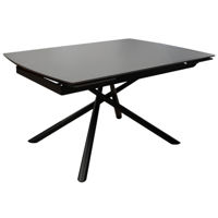 Masă Deco Tori Black, extensibilă