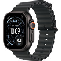 Ceas inteligent Apple Watch Ultra 3 GPS + Cellular 49mm Black Titanium Case with Black Ocean Band MF0J4QI/A