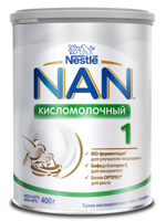 Молочная смесь Nan 1 кисломолочный, 400г
