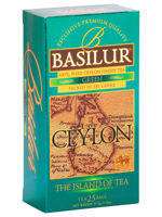 Ceai verde  Basilur The Island of Tea Ceylon  GREEN, 25*1,5g