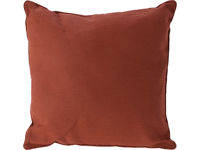 Подушка для дивана H&S, 45Х45cm, кирпичный, с молнией