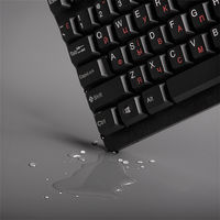 Keyboard SVEN Standard 301, Traditional layout, Splash proof, Calculator key, Black, USB+PS/2