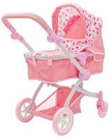 Кукла Baby Mix 56089 Коляска Для Кукол 2в1 Sophie Pink
