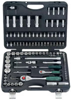 Набор ручных инструментов Force 41082-9 Набор инструмента 1/4 и 1/2 12-гр. 108 пр.