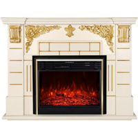 Șemineu electric ArtFlame Imperial & Richi, 1110x1450x380 mm, Fildeş