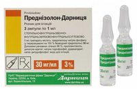 Prednisolon sol. inj. 30 mg/ml 1 ml N3(Darnia)