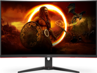 31.5" Monitor Gaming AOC C32G2AE/BK / Curved / 1ms / 165Hz / Black