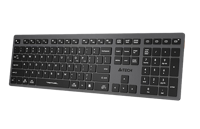 Wireless Keyboard A4Tech FBX50C, Ultra-slim, Scissor Switch, 300mAh, Type-C, BT/2.4, Grey