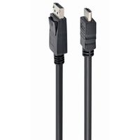 Cable  DP to HDMI  1.0m Cablexpert, CC-DP-HDMI-1M