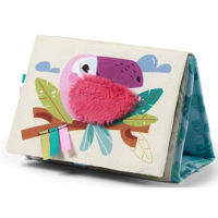 Jucărie de pluș BabyOno 1564 Carte senzoriala SAFARI