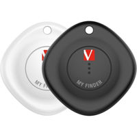 Умный брелок Verbatim VER_32131 My Finder Bluetooth Tracker 2 Pack, Black & White