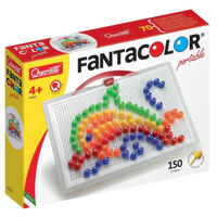 Настольная игра Quercetti 0953 Мозаика FANTACOLOR 150 деталей 10мм