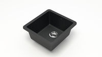 Матовые кухонные мойки из литьевого мрамора  (черный.) F027Q4
