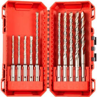 Набор головок, бит, насадок Milwaukee 4932492117 set de burghie beton SDS+ M2 (10 buc)
