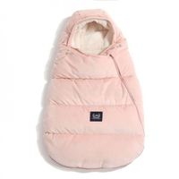 Plic pentru carucior La Millou Velvet Collection - Powder Pink