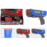 Игрушка Promstore 47423 Пистолет-бластер 21cm, пули мягкие 4штx7.5cm